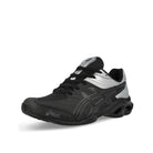 Asics Gel-Kinetic FR Black / Pure Silver Low Top Sneakers 1203B051-001 Close-up | Overkill
