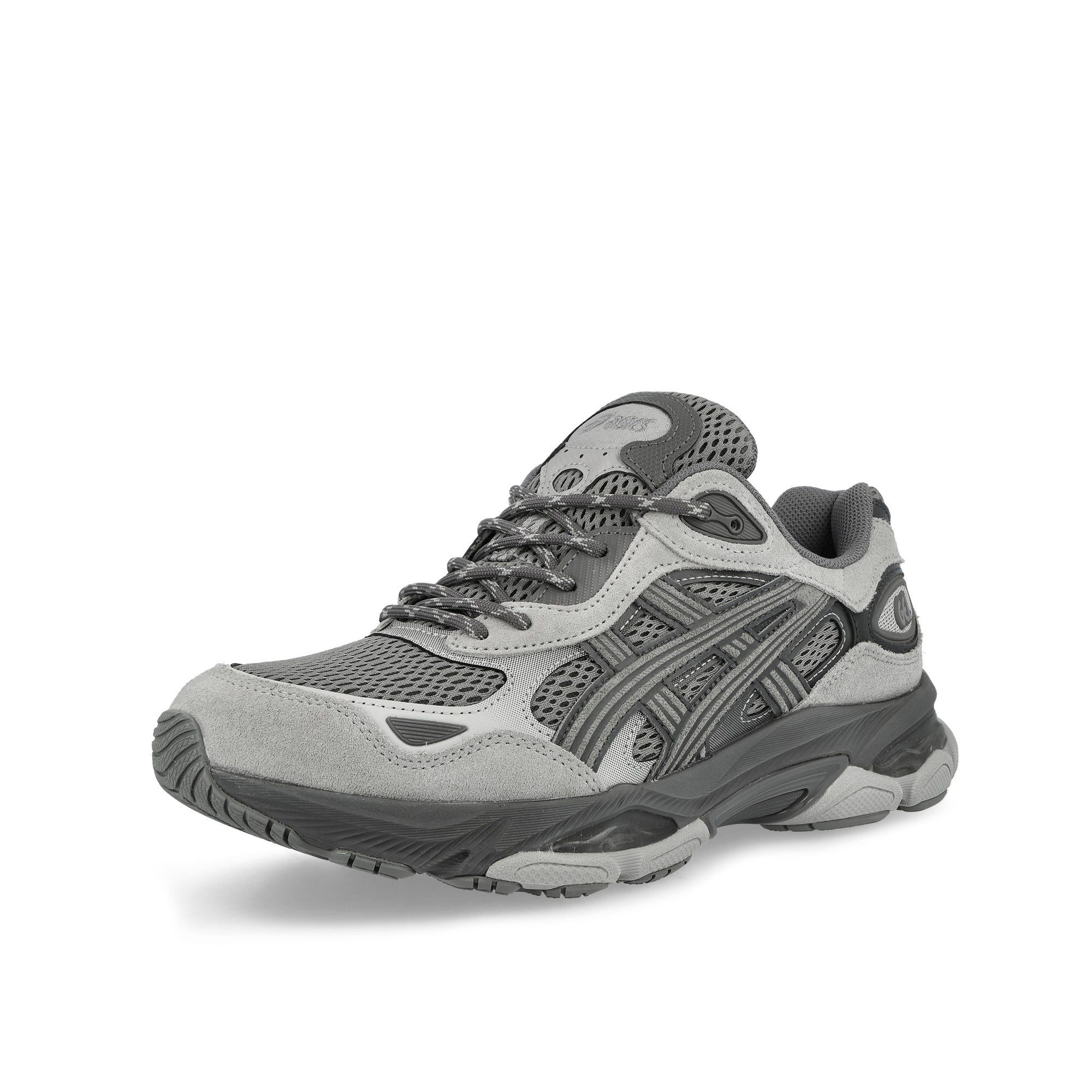 Asics Gel-NYC 2.0 Clay Gray / Cement Grey Low Top Sneakers 1203B080-020 Close-up | Overkill
