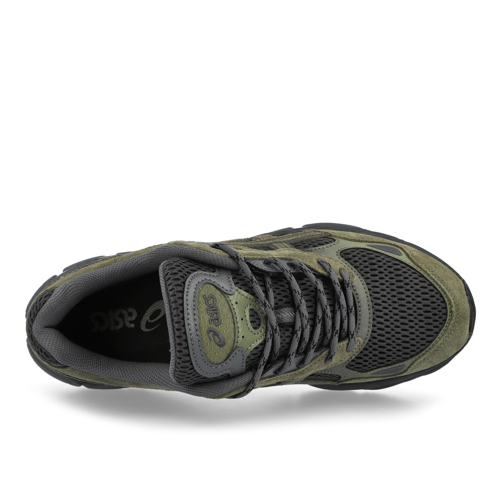 Asics Gel-NYC 2.0 Graphite Grey / Loden Green Low Top Sneakers 1203B080-021 Detailfoto | Overkill
