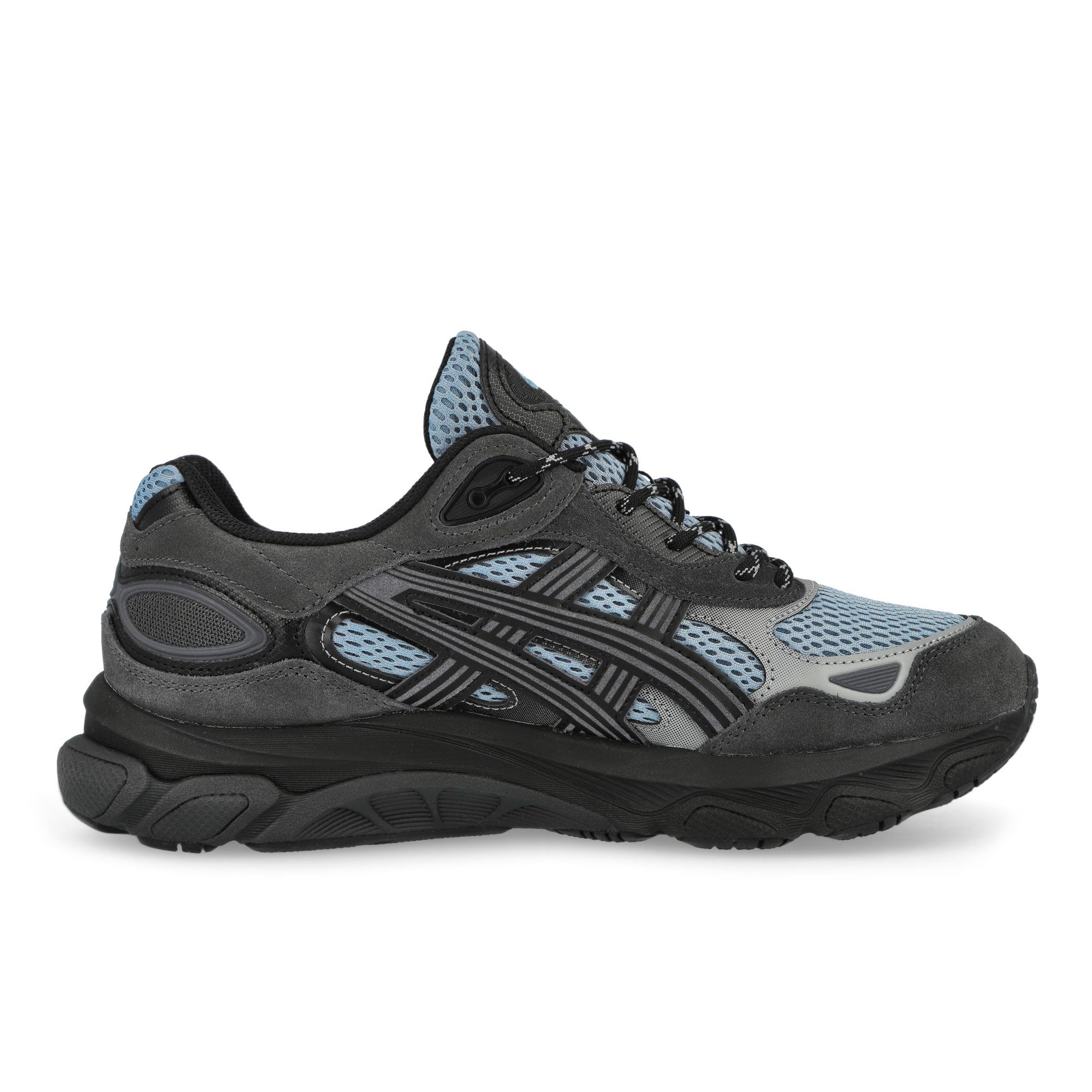 Asics Gel-NYC 2.0 Slate Blue / Graphite Grey Low Top Sneakers 1203B080-400 Silhouette | Overkill
