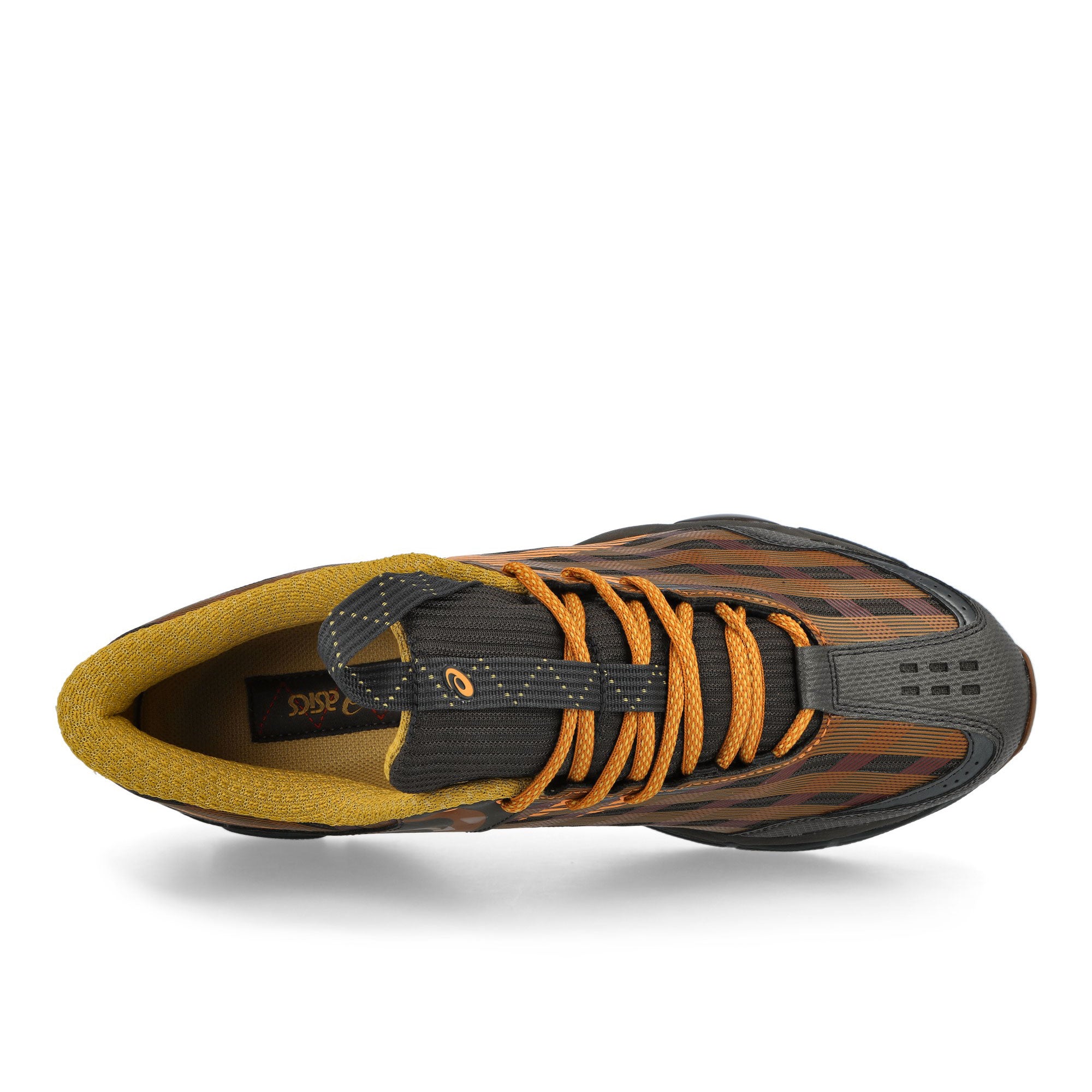 Asics US8-S GEL-SJ33 Black Coffee / Orange Lily Low Top Sneakers 1203B116-200 Detailfoto | Overkill

