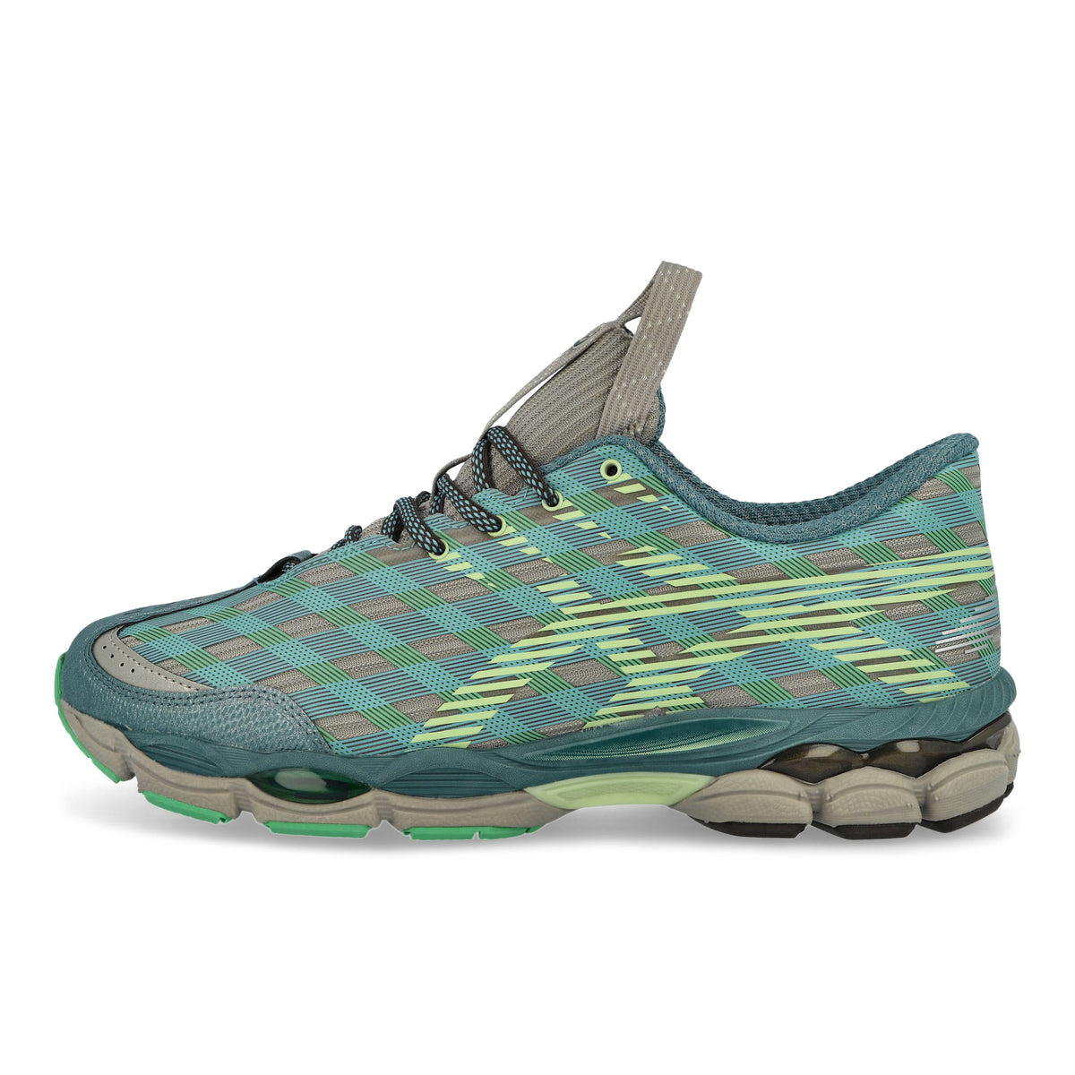 asics US8-S GEL-SJ33 Moonrock / Tatami Green sneaker 1203B116-250 | Overkill

