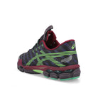 asics US8-S GEL-SJ33 Deep Plum / Fresh Grass sneaker 1203B116-500 Material | Overkill
