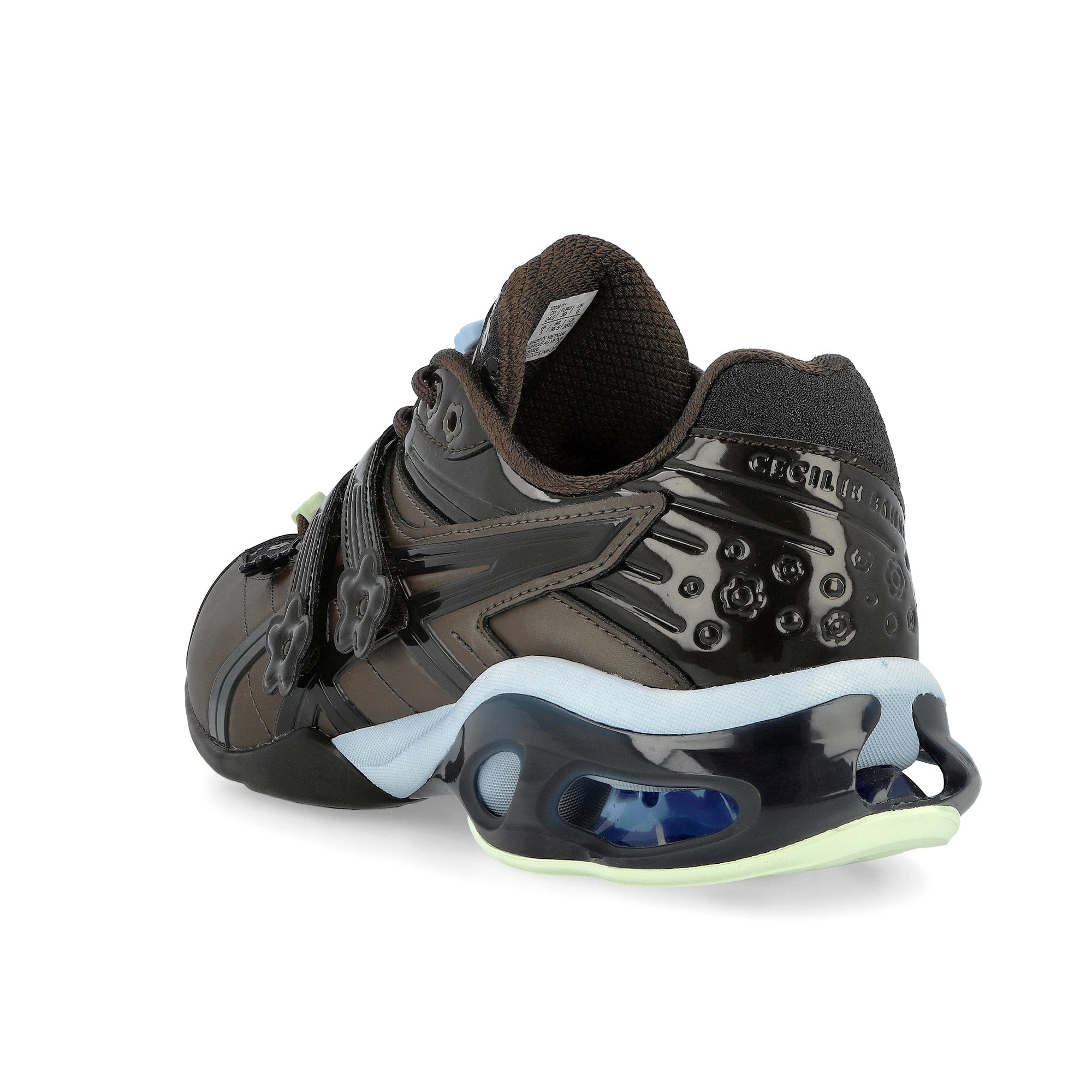 Cecilie Bahnsen x Asics Gel-Kinetic FR Black / Black Coffee Sneaker 1203B171-001 Material | Overkill
