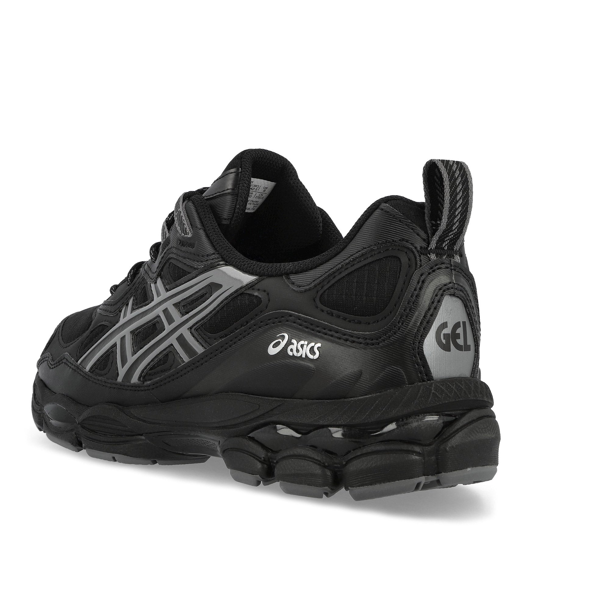 Asics Gel-NYC Utility Black / Carbon Low Top Sneakers 1203B226-001 Material | Overkill

