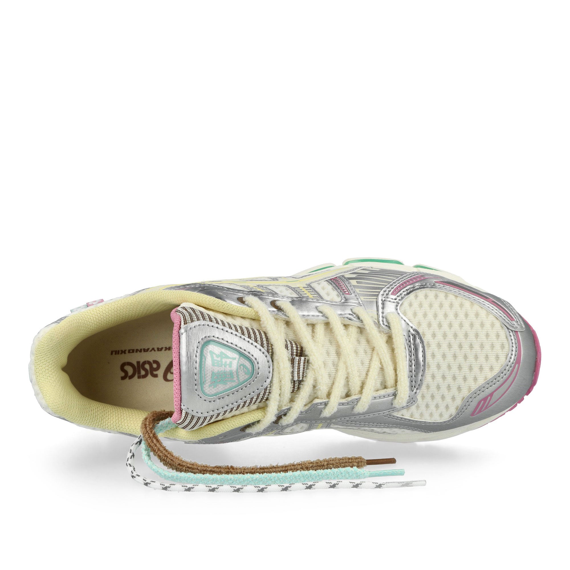 VANDYTHEPINK x Asics  Gel-Kayano 12.1 Antique White / Antique White Low Top Sneakers 1203B302-100 Detailfoto | Overkill
