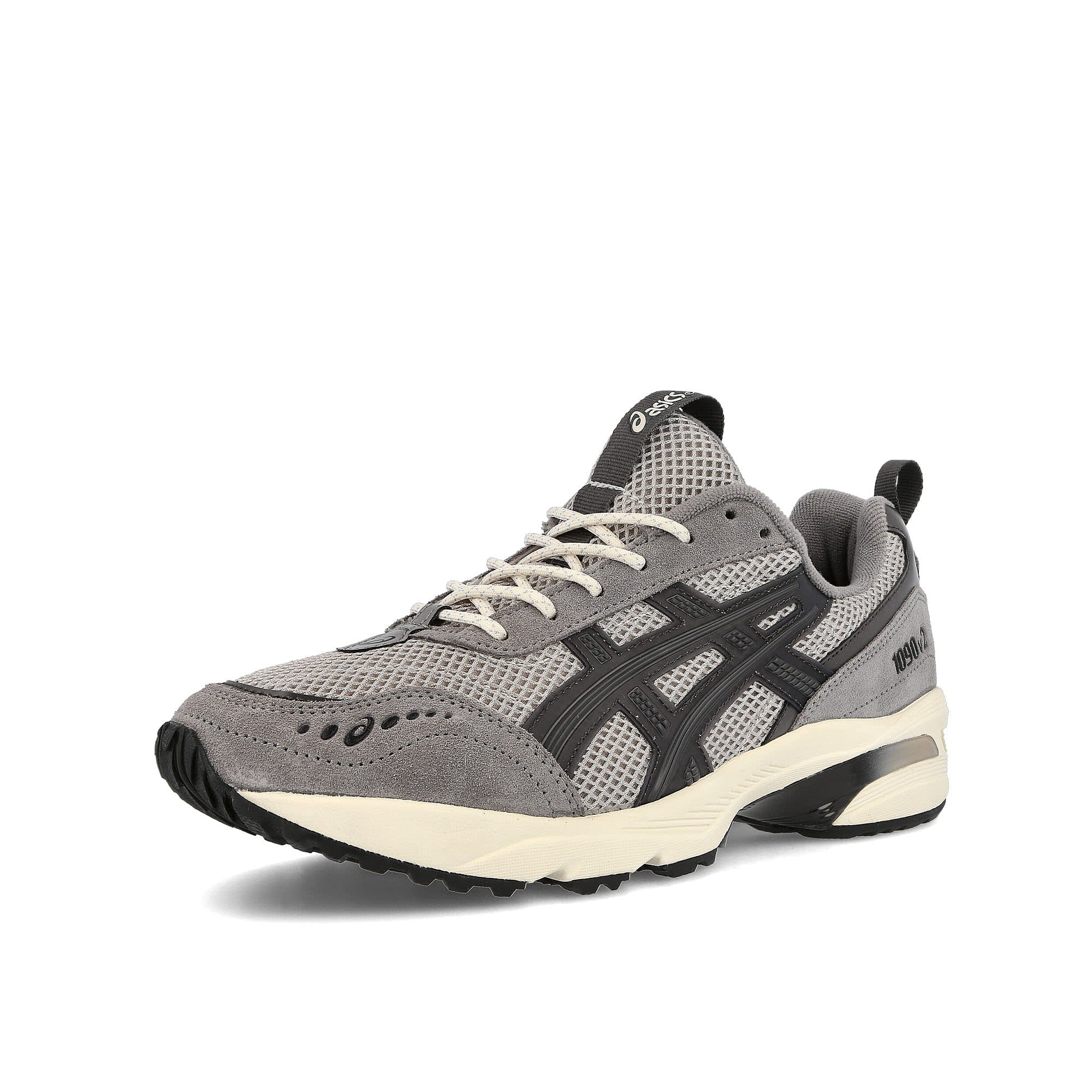 Asics gel-1090v2 Oyster Grey / Clay Grey Low Top Sneakers  Close Up | Overkill