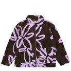 Obey Portions Sherpa Jacket Java Brown Multi Fleece Jackets 121800549 / Java Brown Multi | Overkill