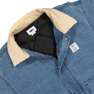 Obey Work Around Jacket Light Indigo Jackets Close-up | Overkill