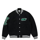 Obey Roll Call Varsity Jacket Black Bomber & Varsity Jackets 121800552 / Black | Overkill