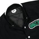 Obey Roll Call Varsity Jacket Black Bomber & Varsity Jackets Material | Overkill