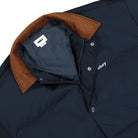 Obey Whispers Jacket Dark Navy Jackets Close-up | Overkill