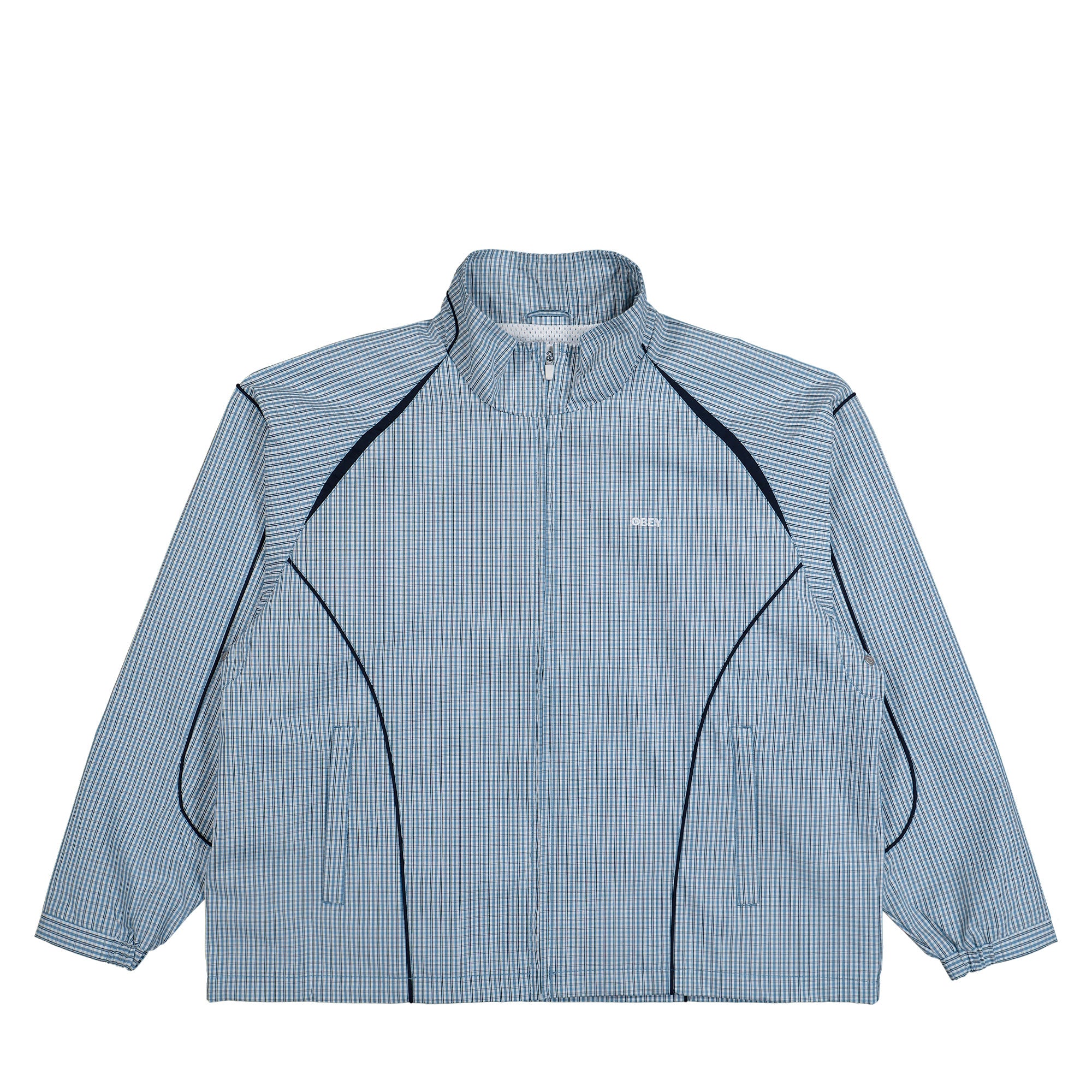 Obey Practice Windbreaker Plaid Multi Windbreaker JQ3447 | Overkill
