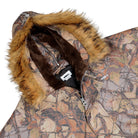 Obey N-2B Short Parka Fence Camo Jacket 121800623-FNC Detailfoto | Overkill
