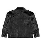 Obey Workman PU Jacket Black Jacket 121800631-BLK Close-up | Overkill

