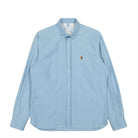 Edmmond Studios Denim Special Duck Shirt Plain Bleach Shirts 122-10-30510 | Overkill