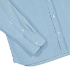 Edmmond Studios Denim Special Duck Shirt Plain Bleach Shirts Detailfoto | Overkill