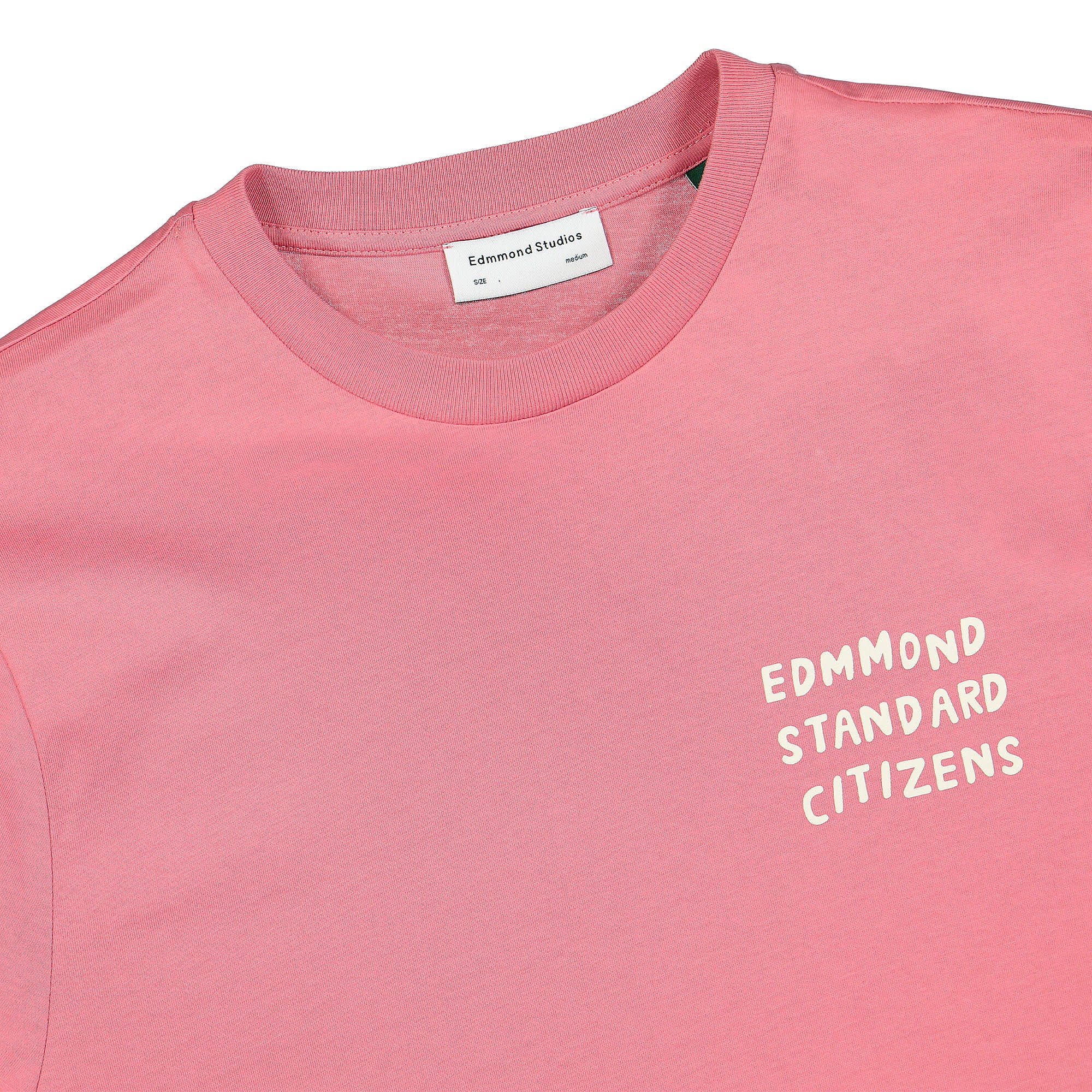 Edmmond Studios Standard Citizens T-Shirt Plain Salmon T-Shirts Material | Overkill