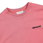 Edmmond Studios Newspaper Plain Salmon Longsleeves Close-up | Overkill