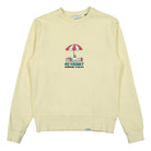 Edmmond Studios No Vacancy Umbrella Sweatshirt Plain Light Yellow Sweatshirts 122-40-12100 | Overkill
