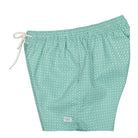 Edmmond Studios Classic Peniche Shorts Plain Light Green Shorts Close-up | Overkill