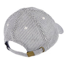 Edmmond Studios Duck Seersucker Cap Vertical Stripes Blue Caps Detail view 1 | Overkill