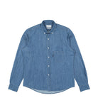 Edmmond Studios Day Shirt Denim Stone Wash Shirts 123-10-09530 | Overkill