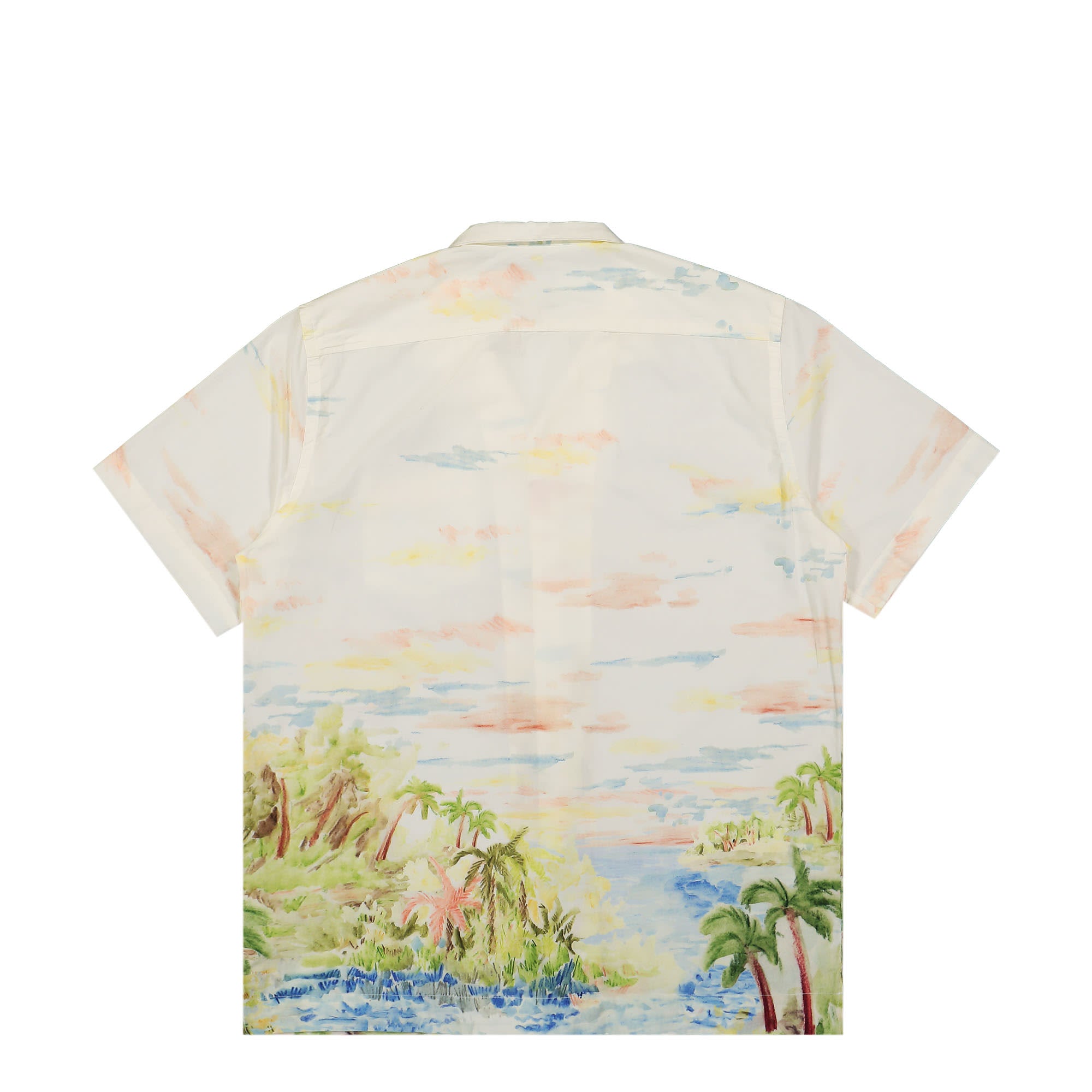 Edmmond Studios Summer Short Sleeve Shirt White Shirts Material | Overkill