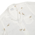 Edmmond Studios Oddie Short Sleeve Shirt White Shirts Close-up | Overkill