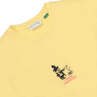 Edmmond Studios Cosmic Pleasures T-Shirt Light Yellow T-Shirts Material | Overkill