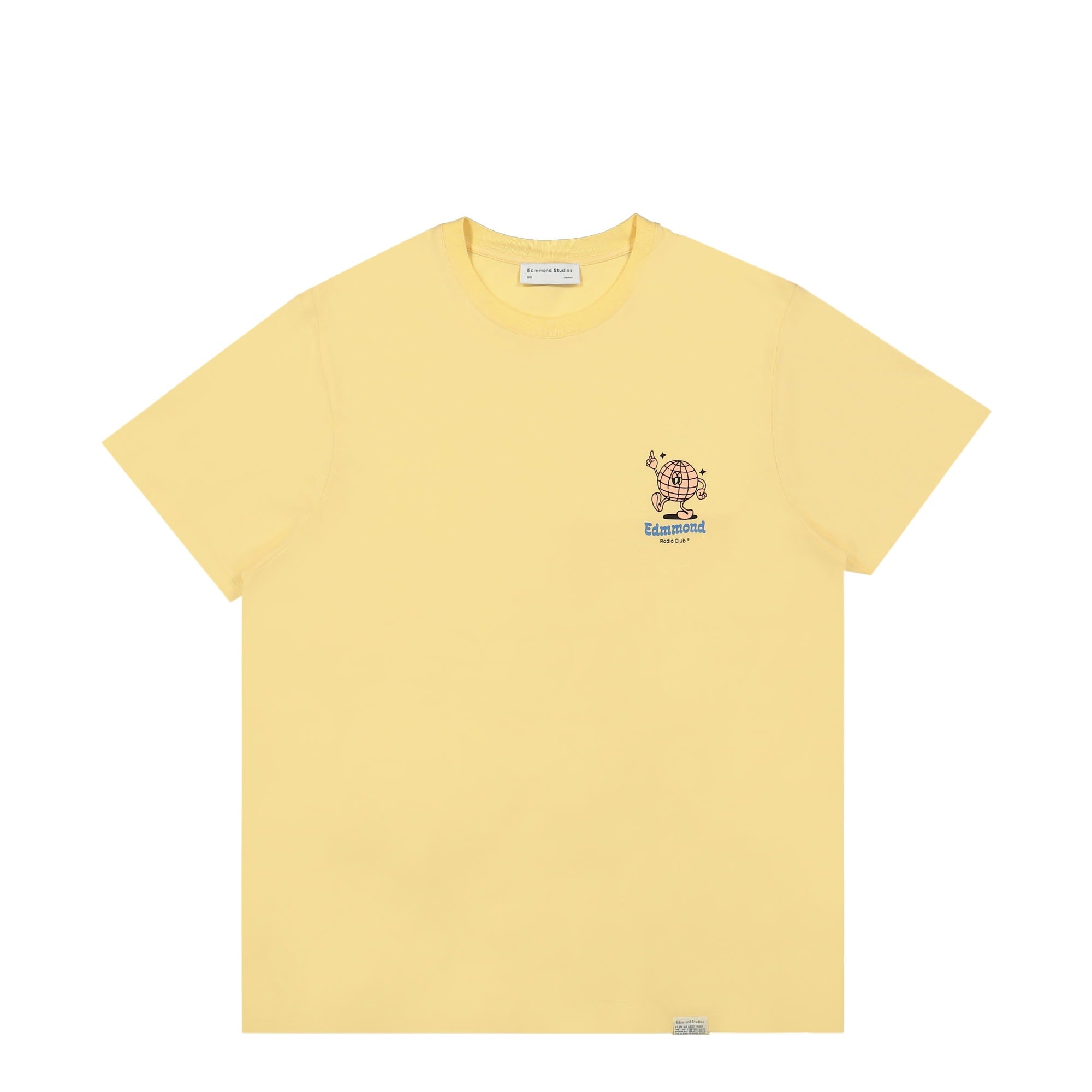 Edmmond Studios Remastered T-Shirt Light Yellow T-Shirts 123-30-08100 | Overkill