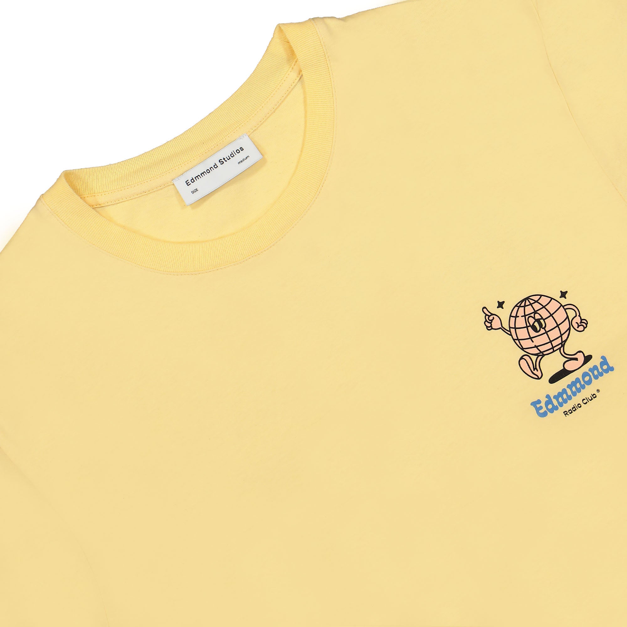 Edmmond Studios Remastered T-Shirt Light Yellow T-Shirts Material | Overkill