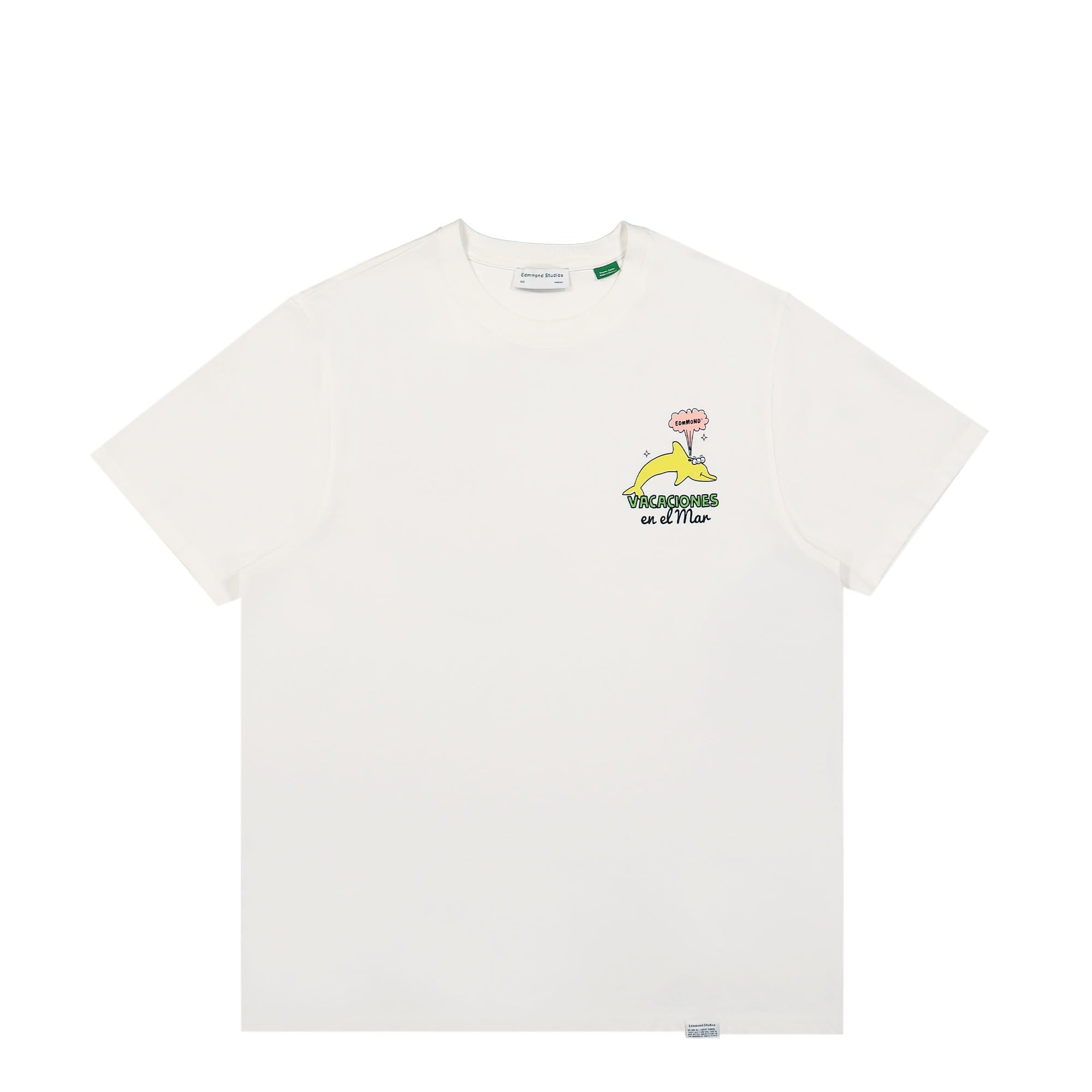 Edmmond Studios Shelly T-Shirt White T-Shirts 123-30-13000 | Overkill