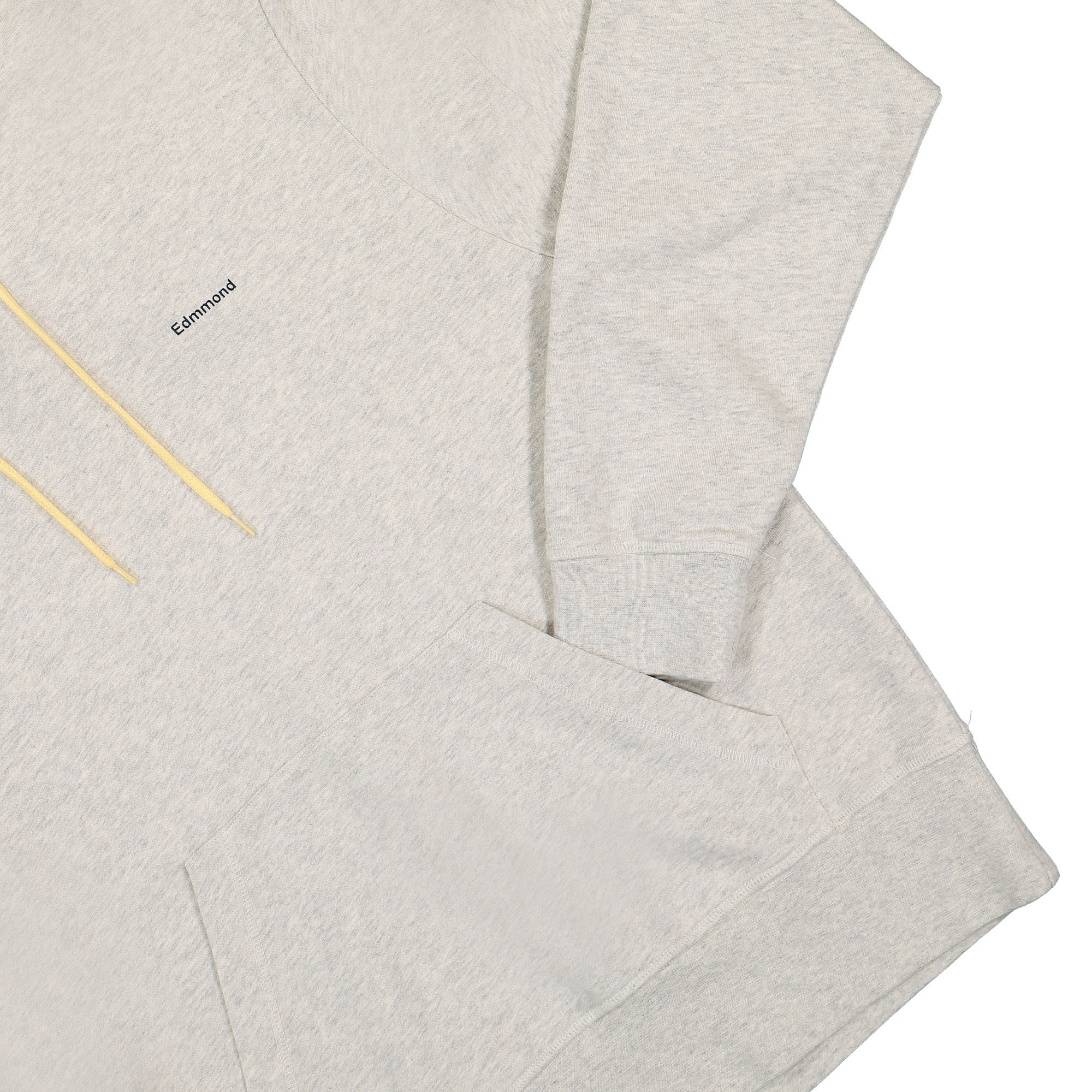 Edmmond Studios Anwen Hoodie Light Grey Melange Hoodies Detailfoto | Overkill
