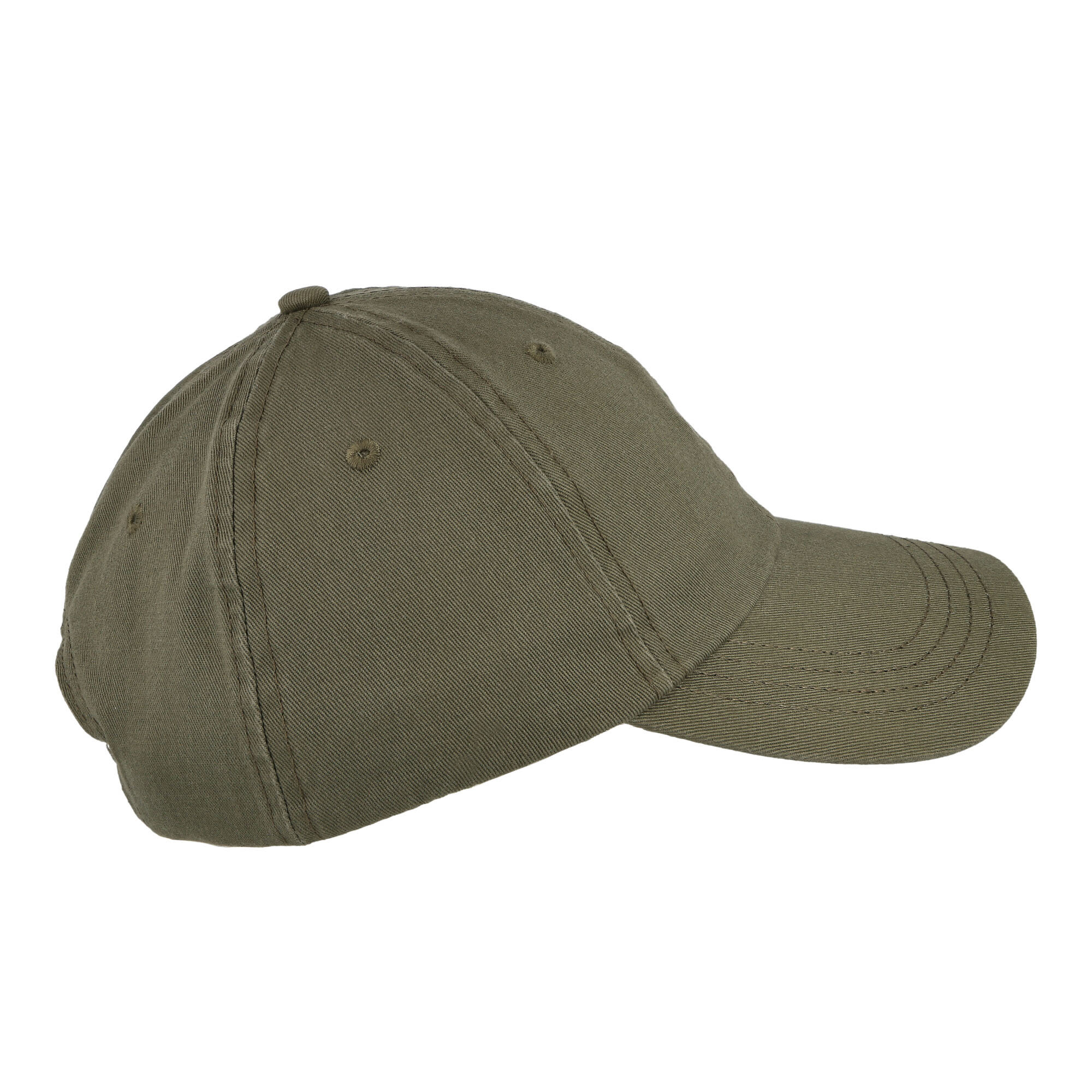 Edmmond Studios Duck Patch Cap Plain Olive Caps Close-up | Overkill