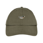 Edmmond Studios Duck Patch Cap Plain Olive Caps Detailfoto | Overkill