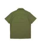 Edmmond Studios Seersucker Short Sleeve Shirt Khaki Shirts Material | Overkill