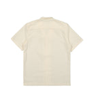 Edmmond Studios Artisan Short Sleeve Shirt Plain Off White Shirts Material | Overkill