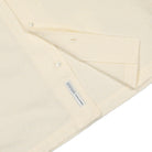 Edmmond Studios Artisan Short Sleeve Shirt Plain Off White Shirts Detailfoto | Overkill