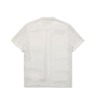 Edmmond Studios BBQ Short Sleeve Shirt Plain White Shirts Material | Overkill