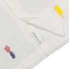 Edmmond Studios BBQ Short Sleeve Shirt Plain White Shirts Detailfoto | Overkill