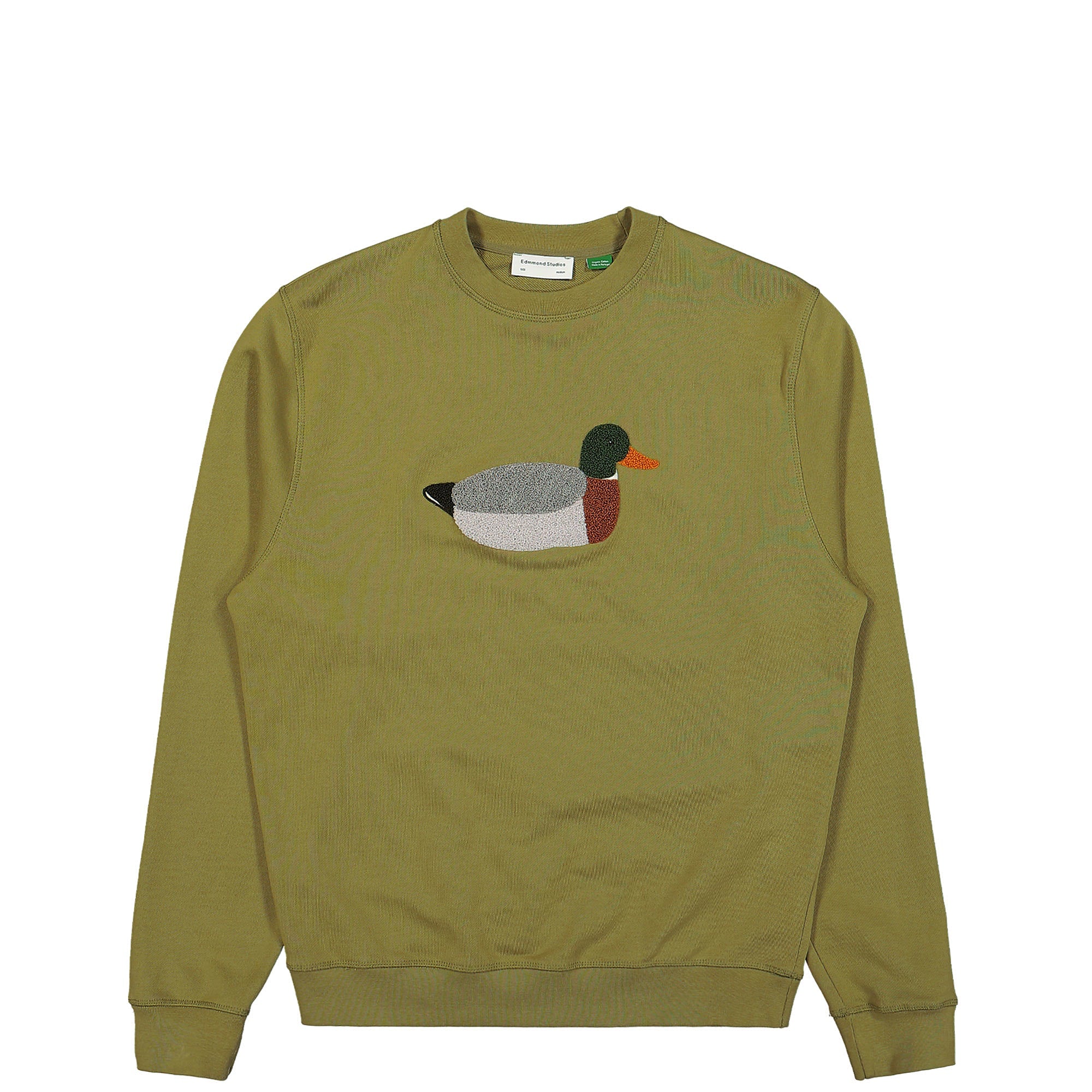 Edmmond Studios Duck Hunt Sweatshirt Olive Sweatshirts 124-40-27670 | Overkill
