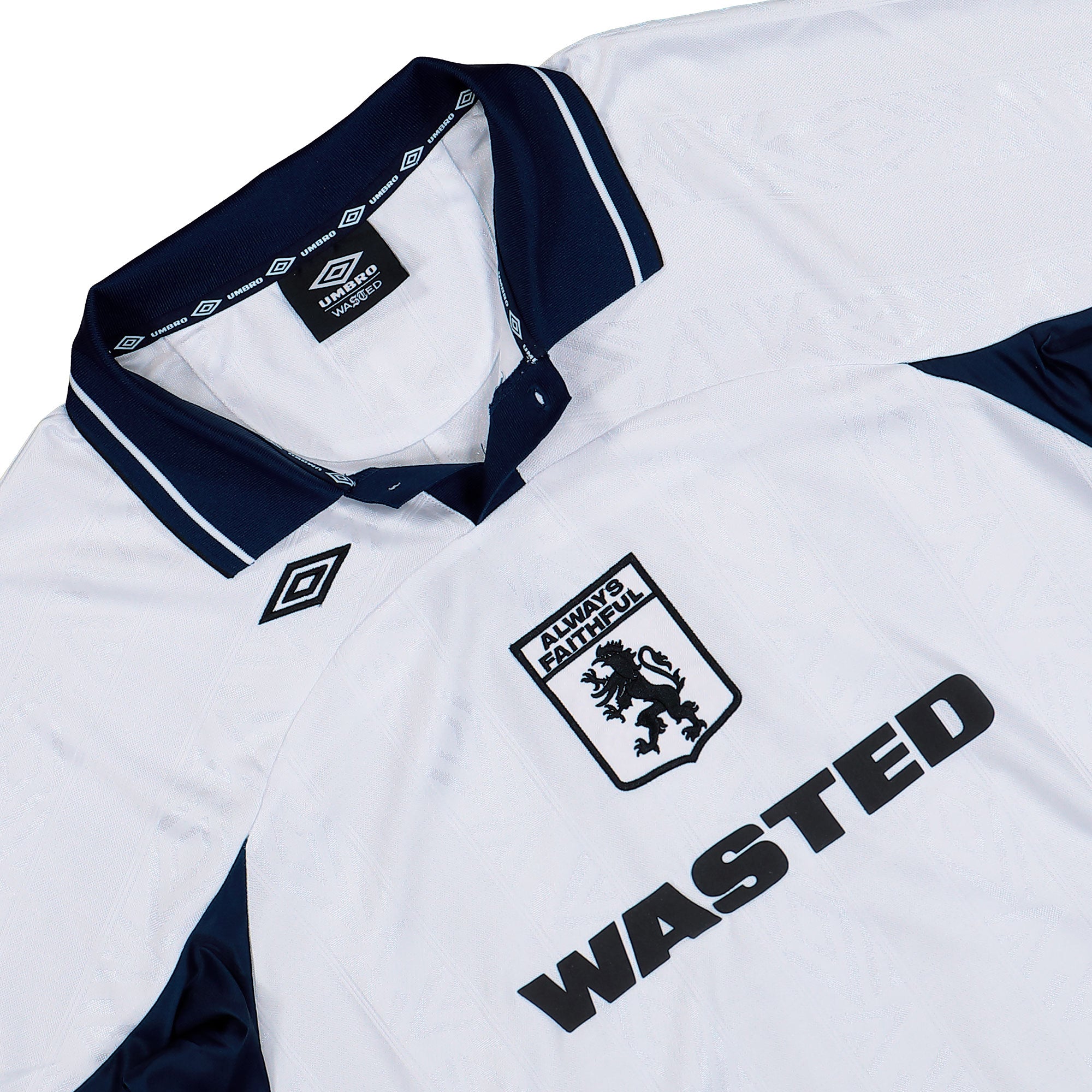 Wasted Paris Football Jersey T-Shirt White / Blue T-Shirts 177051 Detailfoto | Overkill
