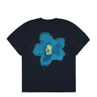 Edmmond Studios Garden T-Shirt Plain Navy T-Shirts Close-up | Overkill