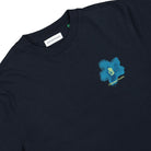 Edmmond Studios Garden T-Shirt Plain Navy T-Shirts Material | Overkill