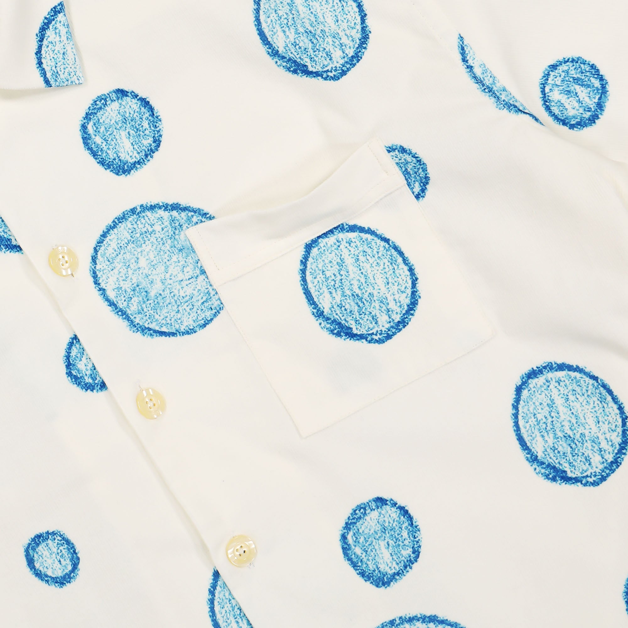 Forét Pool Shirt Bouble Print Shirts Detailfoto | Overkill