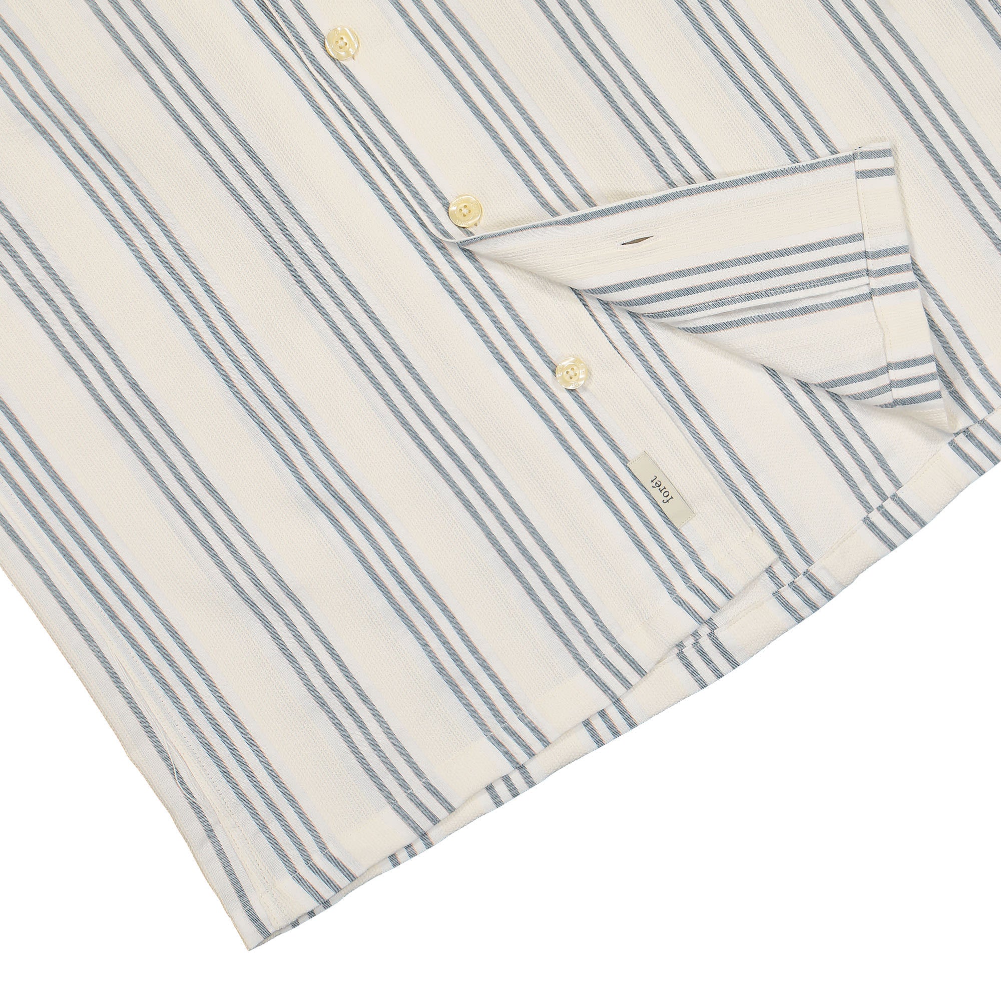 Forét Twig Shirt Navy / Sandstone Shirts Detail view 1 | Overkill