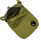 C.P. Company Nylon B Crossbody Bag Green Moss Shoulder & Cross Body Bags Detailfoto | Overkill