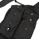 C.P. Company Nylon B Single Strap Backpack Black Backpacks Close-up | Overkill