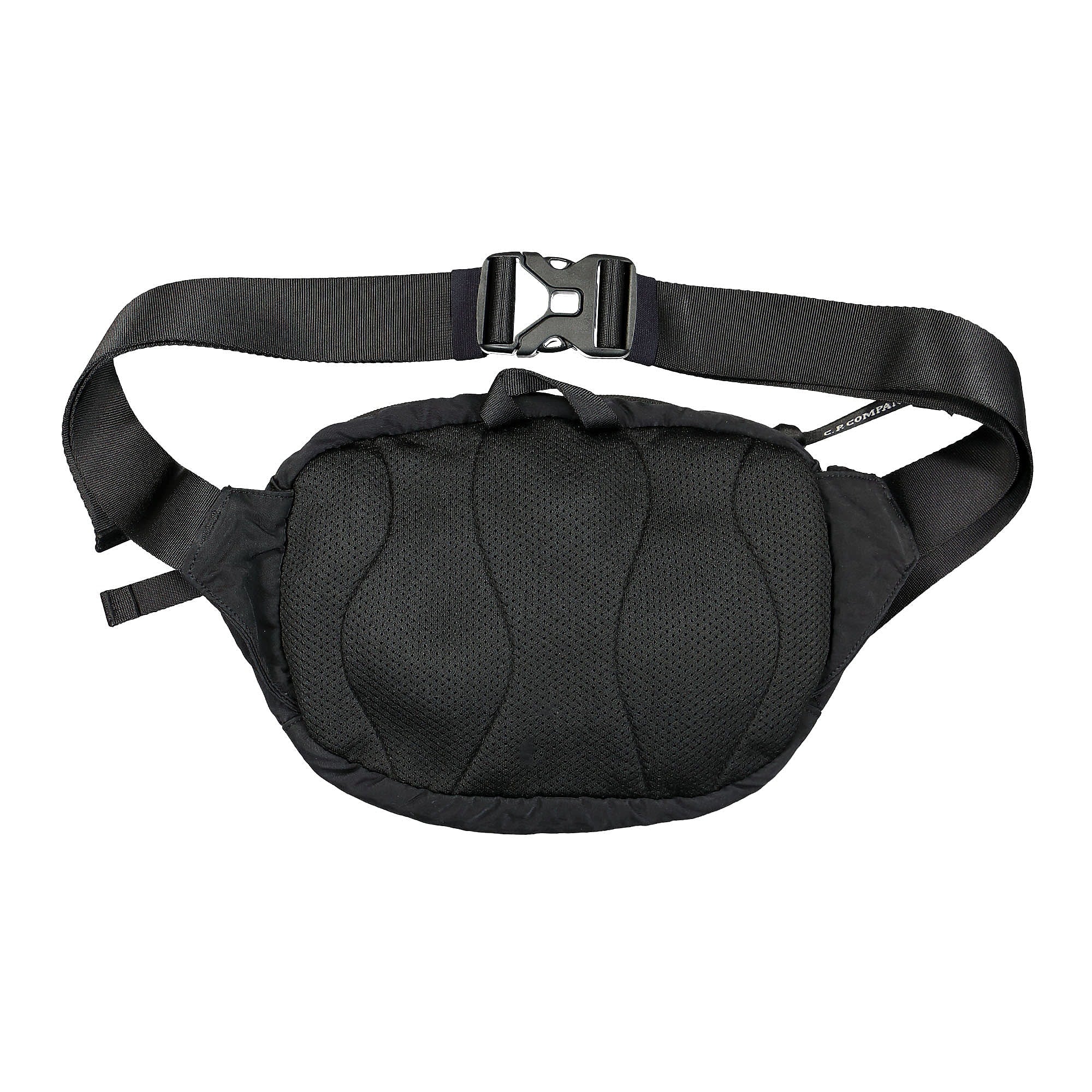 C.P. Company Nylon B Crossbody Pack Total Eclipse Shoulder & Cross Body Bags Close-up | Overkill
